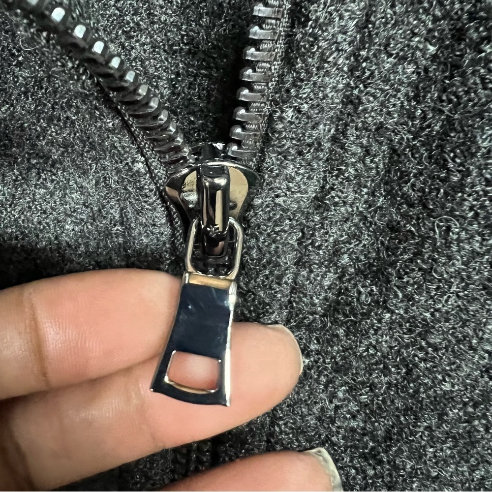 ANN TAYLOR | Wool Blend Moto Jacket - Picture 6 of 10